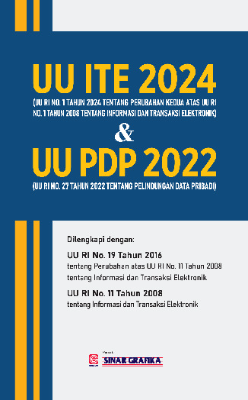 Sampul buku UU ITE 2024 (UU RI N...