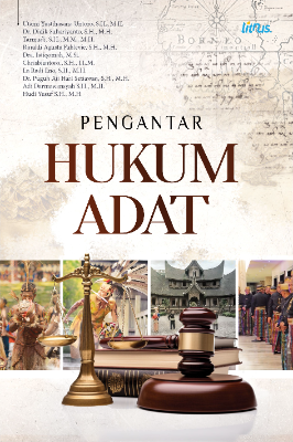 Sampul buku PENGANTAR HUKUM ADAT