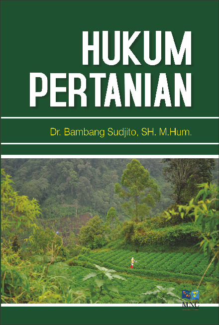 Sampul buku HUKUM PERTANIAN