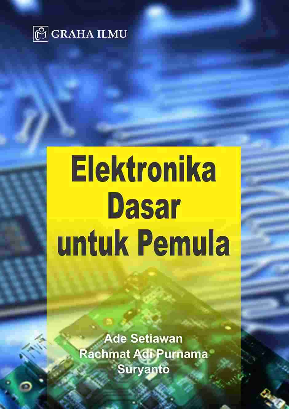 Sampul buku Elektronika Dasar un...